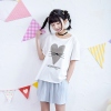 Set áo + quần hình trái tim