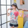 Áo thun hình vẽ khinh khí cầu