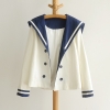 Áo khoác kiểu thủy thủ mùa xuân