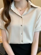 Áo sơ mi nữ thời trang ngắn tay