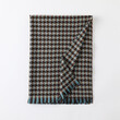 Khăn quàng cổ Houndstooth kẻ sọc