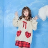 Set áo + chân váy tai thỏ túi hình trái tim phong cách Lolita