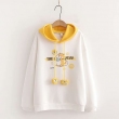 Áo hoodie nữ hình chú chó và xương