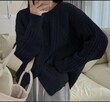 Áo khoác len cardigan nữ họa tiết nổi