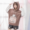 Áo hình chú chó và khúc xương chữ boxer
