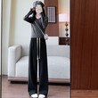 Quần ống rộng nữ dáng suông rộng tôn dáng thời trang thu đông