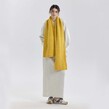 Khăn choàng len đan kiểu Hàn Quốc cho nữ mùa đông dày dặn giữ ấm