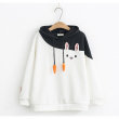 Áo hoodie nữ tai thỏ thu đông