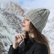 Mũ len nữ dày dặn dễ phối đồ, giữ ấm mùa thu đông