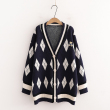 Áo khoác len cardigan nữ cổ chữ V