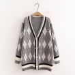 Áo khoác len cardigan nữ cổ chữ V