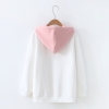 Áo hoodie thêu hình dấu chân chó