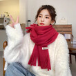 Khăn choàng nữ phong cách Hàn Quốc chất liệu cashmere, giữ ấm mùa đông