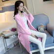Áo len cardigan dệt kim nữ, tay cánh dơi