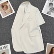 Áo khoác blazer nữ dáng mỏng thiết kế độc đáo, phong cách thời trang cá tính mùa hè