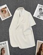 Áo khoác blazer nữ dáng mỏng thiết kế độc đáo, phong cách thời trang cá tính mùa hè
