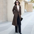 Áo khoác trench coat dáng dài nữ, phong cách cao cấp, khí chất thanh lịch