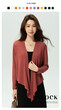 Áo len cardigan mỏng bằng lụa cho nữ