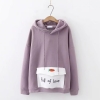 Áo hoodie mũ hình tai thỏ Full of love