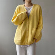 Áo len nữ cardigan dài tay phong cách ngọt ngào 