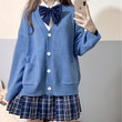 Áo len nữ cardigan dài tay phong cách ngọt ngào 