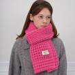 Khăn choàng len mùa đông unisex dày dặn, giữ ấm