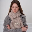 Khăn choàng len mùa đông unisex dày dặn, giữ ấm