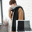 Khăn quàng cổ len nam đơn giản, dễ phối, giữ ấm mùa đông