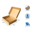 Hộp giấy carton nắp gài