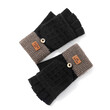 Găng tay nữ mùa thu đông chất len alpaca, dệt kim, cảm ứng màn hình, giữ ấm, chống gió, lót lông
