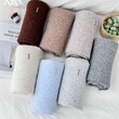 Khăn choàng len lông cừu cao cấp cho nữ mùa đông, dày dặn giữ ấm
