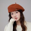 Mũ nồi len nữ phong cách cổ điển dễ phối đồ, giữ ấm mùa thu đông