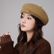 Mũ nồi len nữ phong cách cổ điển dễ phối đồ, giữ ấm mùa thu đông
