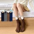 Vớ tất nữ tách ngón họa tiết hoạt hình dễ thương giữ ấm mùa thu đông