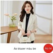 Áo blazer nữ màu nâu cà phê dáng ôm eo cho người nhỏ nhắn,... - ảnh 10