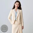 Bộ vest nữ công sở xuân thu , áo blazer và chân váy - ảnh 7