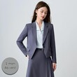 Bộ vest nữ công sở xuân thu , áo blazer và chân váy - ảnh 9