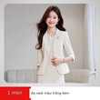 Set váy công sở nữ kèm áo vest tay lửng xuân hè - ảnh 6