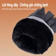Găng tay đi tuyết giữ ấm nam, nữ thu đông cảm giác mềm mịn chống gió chống lạnh chống trượt cảm ứng