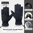 Găng tay đi tuyết giữ ấm nam, nữ thu đông cảm giác mềm mịn... - ảnh 3