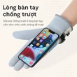Lòng bàn tay chống trượt: Silicone chống trượt ở lòng bàn tay, cầm nắm chắc chắn, không dễ trượt