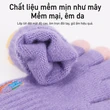 Găng tay len giữ ấm ngón rời cho bé trai bé gái đi học mẫu giáo màu kẹo ngọt dùng cho mùa thu đông