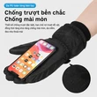 Găng tay trượt tuyết giữ ấm mùa đông cho nam nữ, dày dặn, chống tạt nước, chống trượt, cảm ứng mùa đông