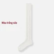 Tất nữ qua gối, dày giữ ấm cho mùa thu đông, tất dài qua đùi - ảnh 6