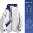 Áo khoác đi tuyết outdoor 3 trong 1 nam nữ lót lông dày dặn, ruột... - ảnh 21