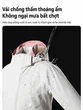 Áo khoác đi tuyết leo núi ngoài trời 3 trong 1 nam nữ lót nhung dày dặn, có lớp lót lông vũ