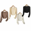 Áo khoác cardigan dệt kim mỏng mùa hè cho nữ, dáng ôm, mặc ngoài, chống nắng