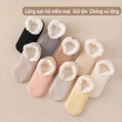 Tất nữ chống trượt lót lông cừu giữ ấm dày