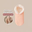 Tất nữ chống trượt lót lông cừu giữ ấm dày - ảnh 1