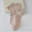 Tất nữ ngắn màu kẹo ngọt mỏng nhẹ - ảnh 4